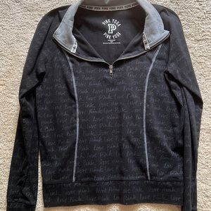 Victoria’s Secret PINK yoga half zip